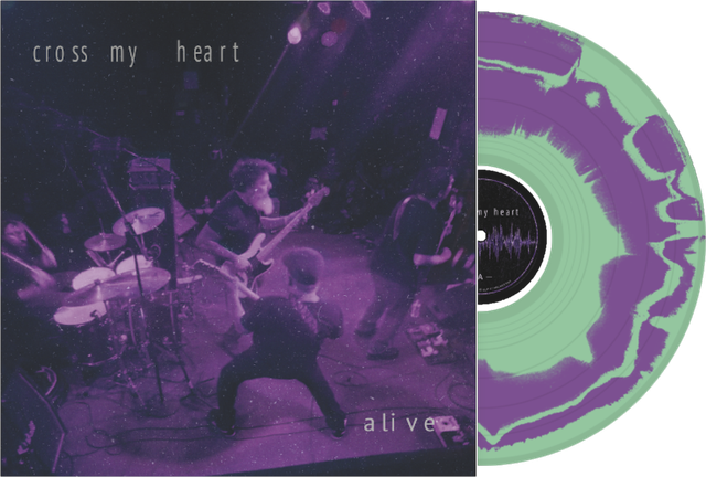 Limited edition: grape / mint merge vinyl